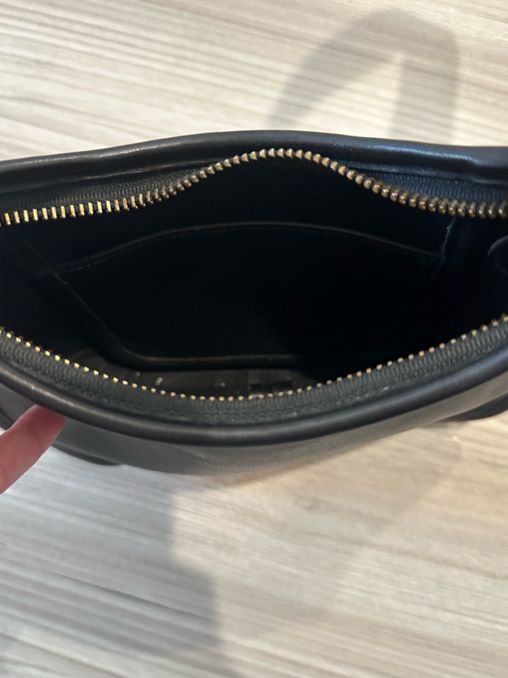 Coach Black Leather Vintage Mini Ergo - Picture 10 of 11